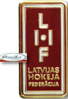 Значок федерация хоккея Латвии (new logo)